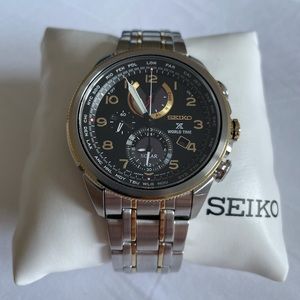Seiko Men’s Solar-Powered 42mm Watch